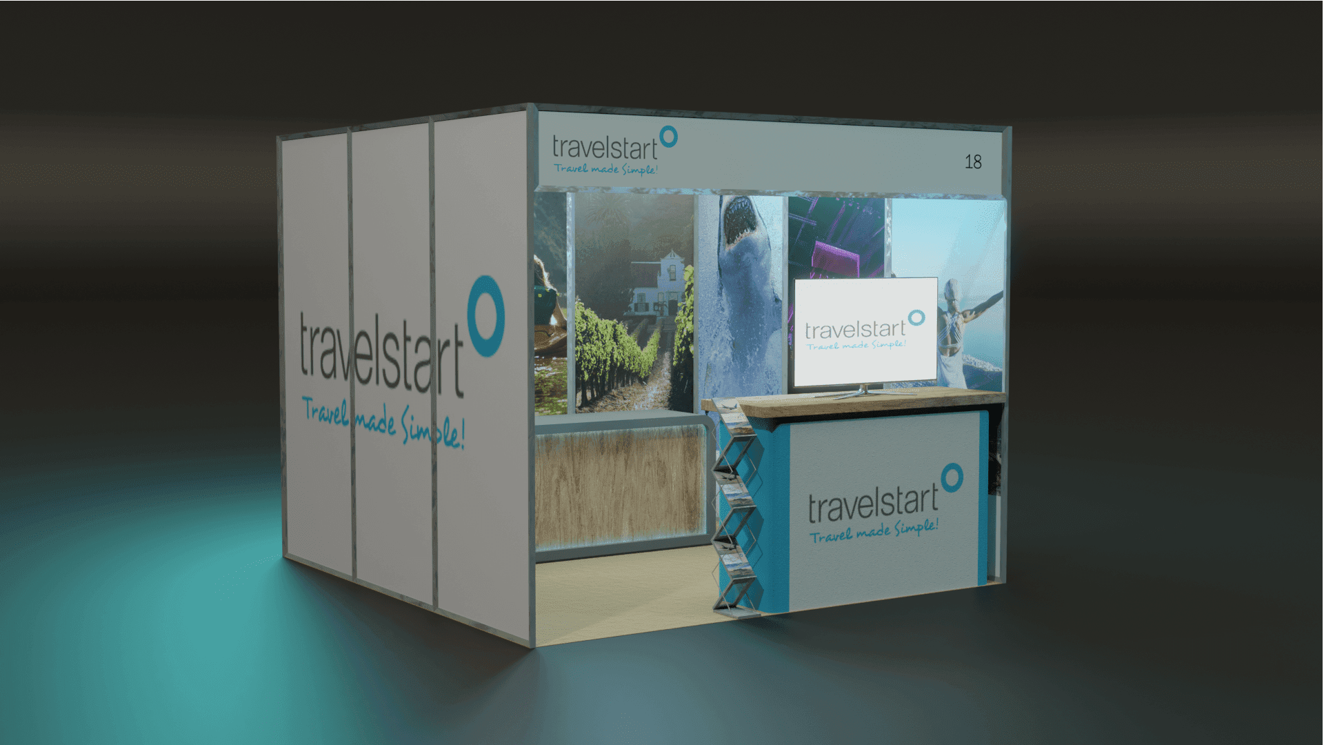 3x3 Virtual Stand