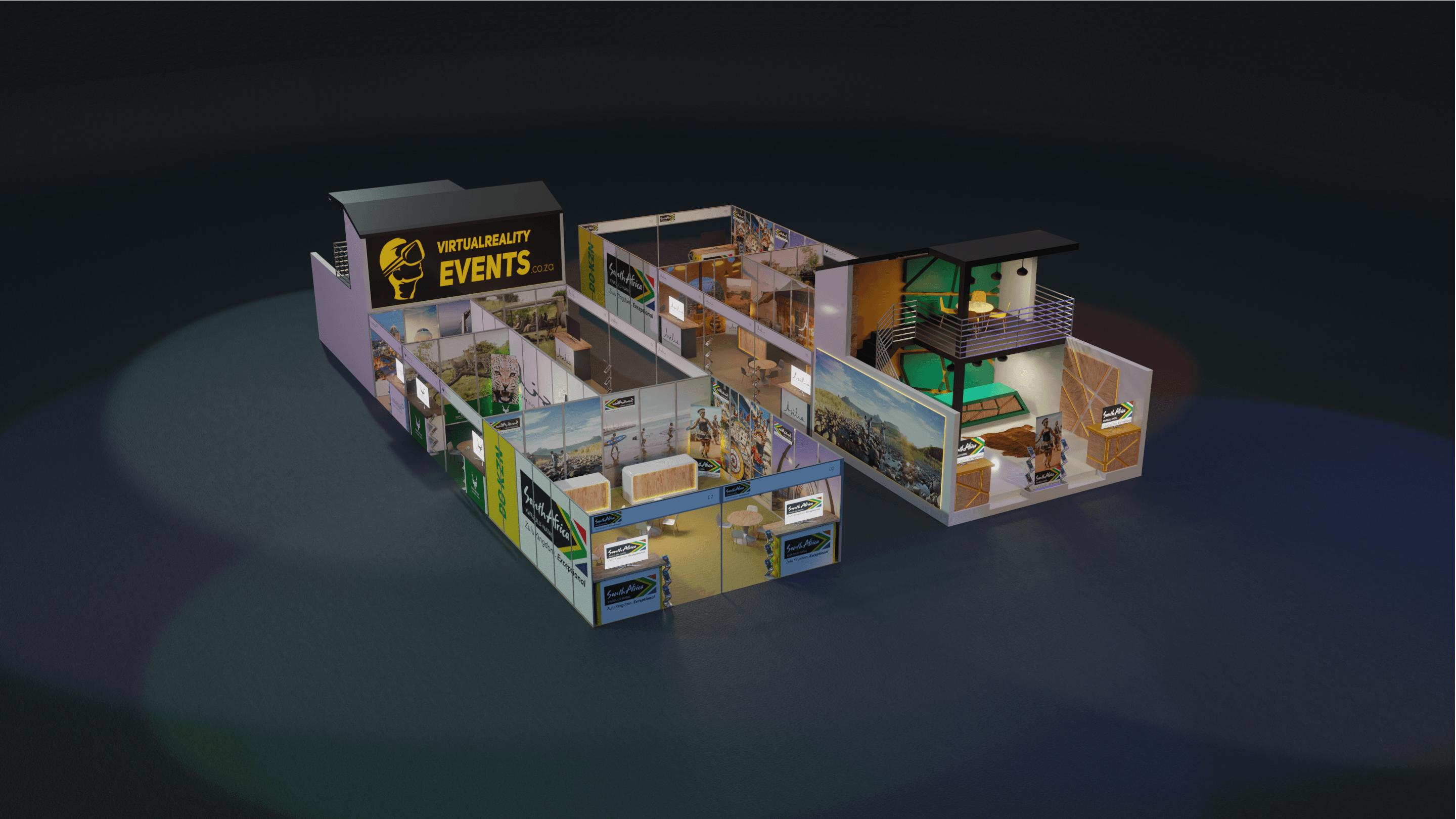 Virtual Reality Exhibition Hall - VR360