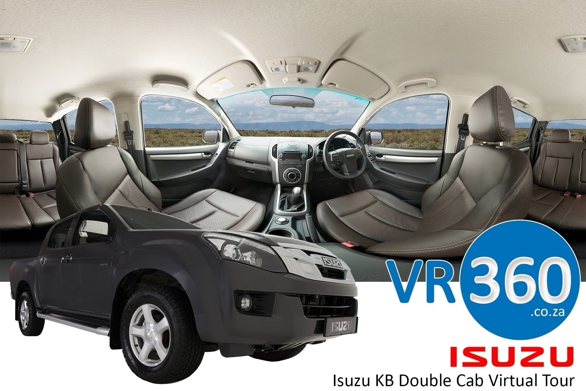 Isuzu KB Double Cab Virtual Tour