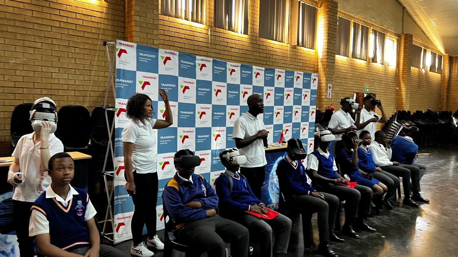 Exploring South Africa's Ports Through Virtual Reality: A School Activation with Transnet